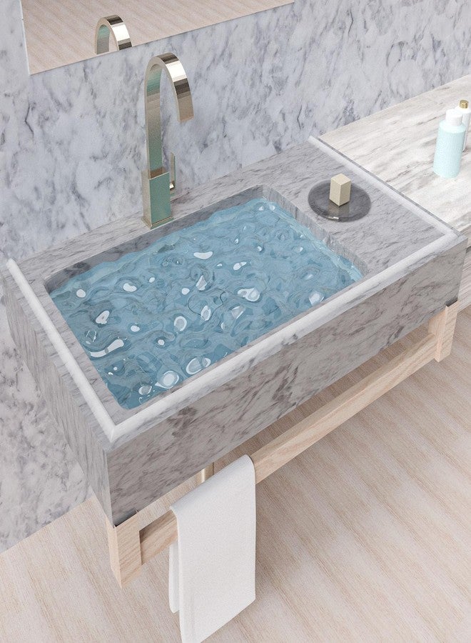 Risunpet Collapsible Shower Threshold Water Dam, Shower Door Water Dam Barrier, Dry and Wet Separation Door Dam Water Stopper Kitchen Shower Threshold Silicon Water Blocker(39Inch) - Image 5